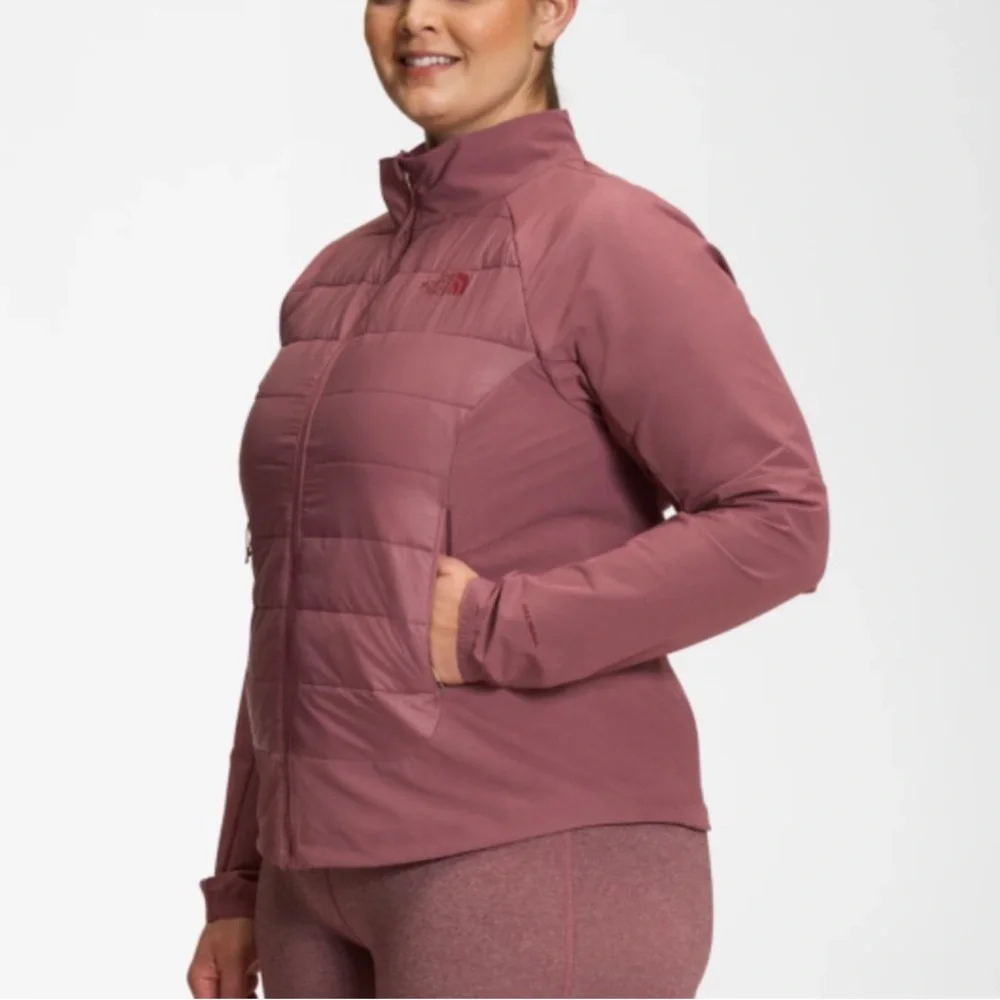 The North Face Shelter Cove Hybrid Jacket Boysenberry Size 1X - Picture 2 of 15